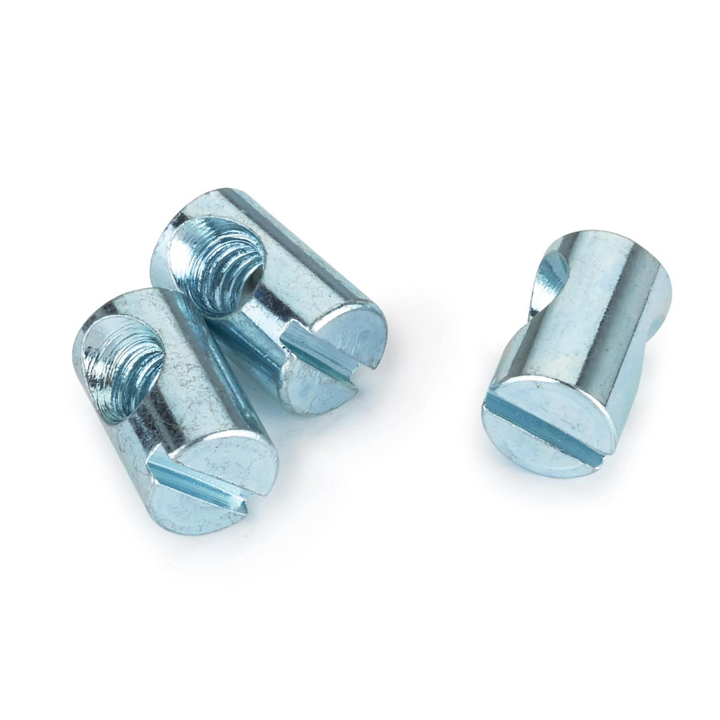 Knock Down Cross Dowels - 1/4" x 20 TPI - 8 Piece